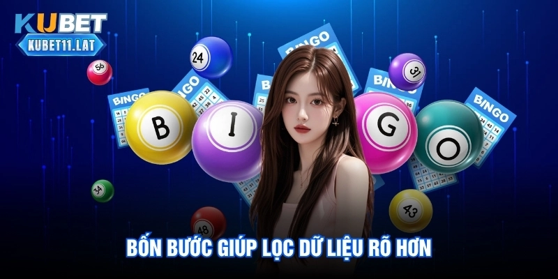 Bốn bước giúp lọc dữ liệu rõ hơn