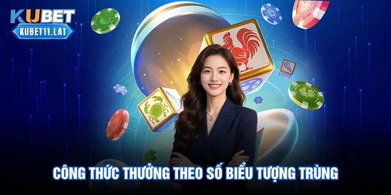 Công thức thưởng theo số biểu tượng trùng