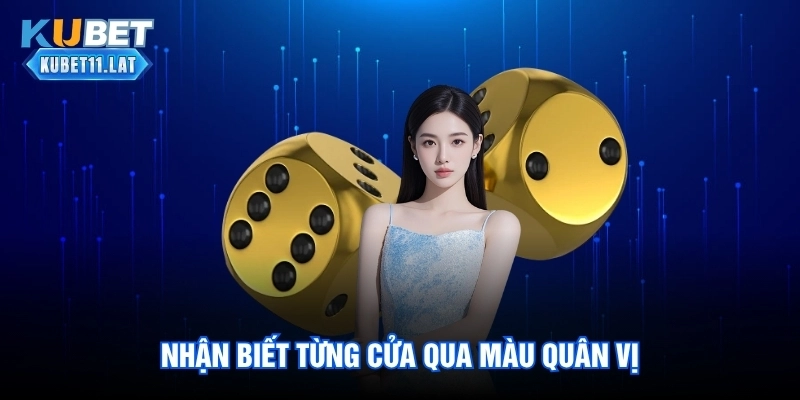 Nhận biết từng cửa qua màu quân vị