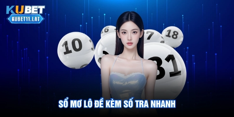 Sổ mơ lô đề kèm số tra nhanh Sổ mơ lô đề kèm số tra nhanh